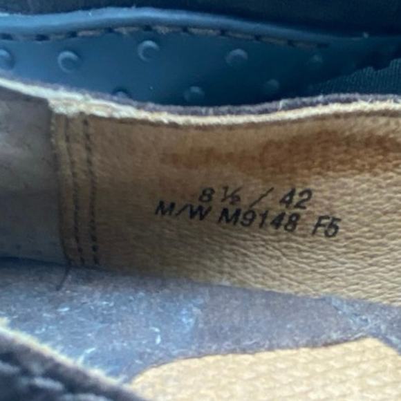 Born Alligator print Leather Driving shoes Shoe Sz 8.5 M /W Brown Loafer unisex - Picture 6 of 9